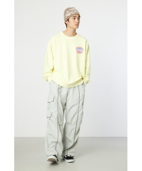 RODEO CROWNS WIDE BOWL（ロデオクラウンズワイドボウル）の「ナイロントラックパンツ（その他パンツ・メンズ・ライトグレー/ブラック・MEDIUM/LARGE）」の6枚目の写真