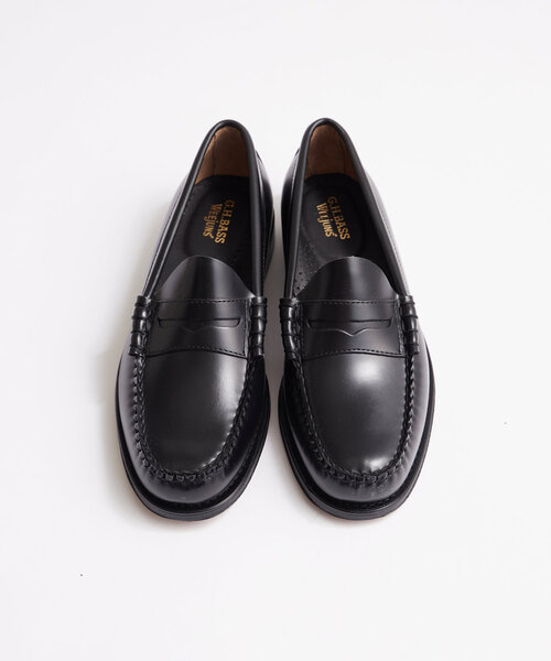 WHO'S WHO gallery（フーズフーギャラリー）の「【G.H.BASS】 LARSON（ローファー・メンズ・ブラック・8.5/9.5）」の8枚目の写真