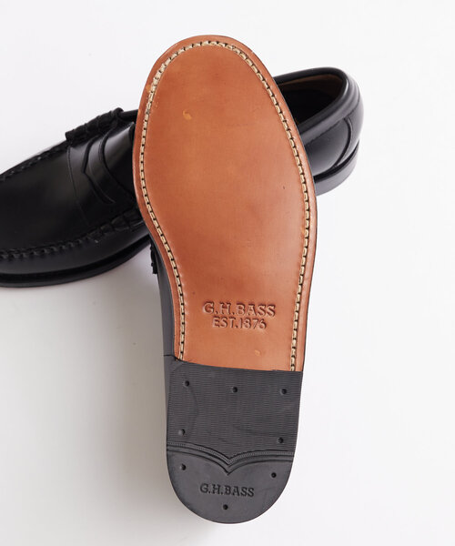 WHO'S WHO gallery（フーズフーギャラリー）の「【G.H.BASS】 LARSON（ローファー・メンズ・ブラック・8.5/9.5）」の3枚目の写真