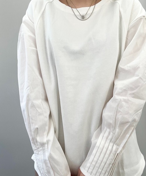 H.TOKYO（エイチトウキョウ）の「バルーンスリーブプルオーバー（シャツ/ブラウス・レディース・ブラック/ホワイト・MEDIUM/LARGE）」の15枚目の写真