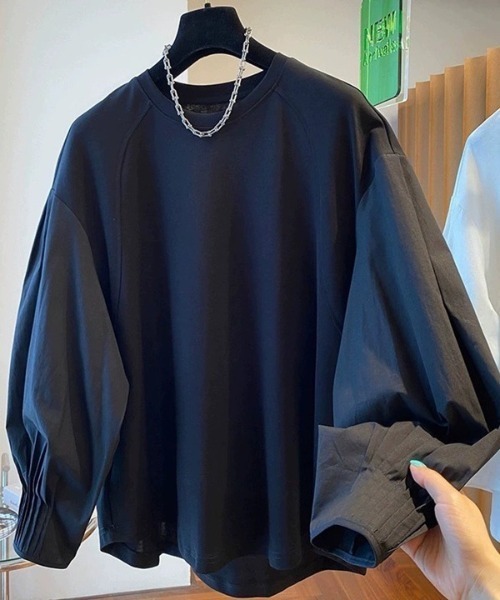 H.TOKYO（エイチトウキョウ）の「バルーンスリーブプルオーバー（シャツ/ブラウス・レディース・ブラック/ホワイト・MEDIUM/LARGE）」の12枚目の写真