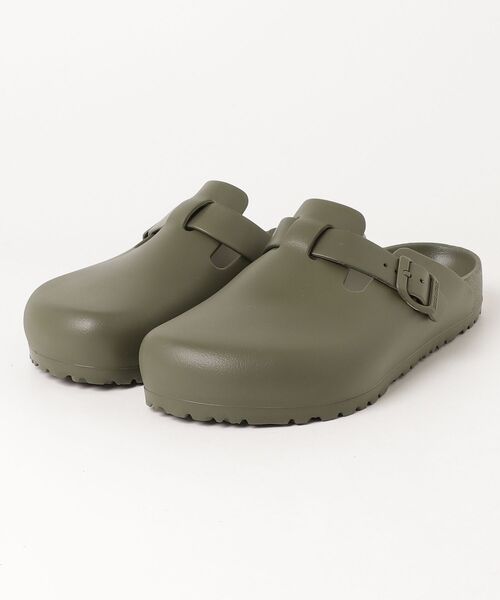 BIRKENSTOCK(ビルケンシュトック)の「【公式】ビルケンシュトック Boston/ボストン EVA(サンダル・レディース・ブラック/カーキ・23cm【ナロー幅】/24cm【ナロー幅】/24.5cm【ナロー幅】/25cm【ナロー幅】/26cm【ナロー幅】/26.5cm【ナロー幅】/27cm【レギュラー幅】/26.5cm【レギュラー幅】/28.5cm【レギュラー幅】/28cm【レギュラー幅】)」の2枚目の写真