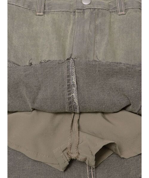 EMODA（エモダ）の「デニムボックスミニスカート（スカート・レディース・ブラック/グレー/インディゴブルー・SMALL/MEDIUM）」の7枚目の写真