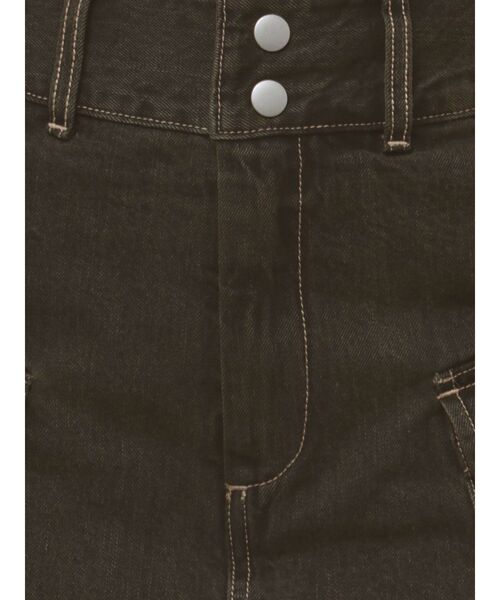 EMODA（エモダ）の「デニムボックスミニスカート（スカート・レディース・ブラック/グレー/インディゴブルー・SMALL/MEDIUM）」の9枚目の写真