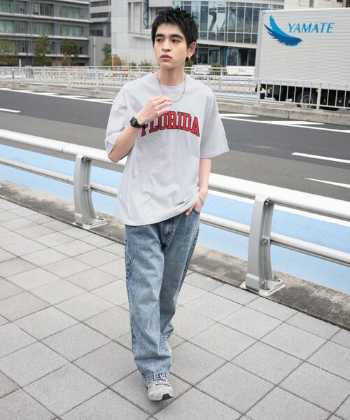 WEGO（ウィゴー）の「WEGO/アクセ付きグラフィックT（Tシャツ/カットソー・メンズ・ホワイト/アッシュグレー/ブラック/ブラウン/ホワイト系その他・MEDIUM/LARGE）」の10枚目の写真