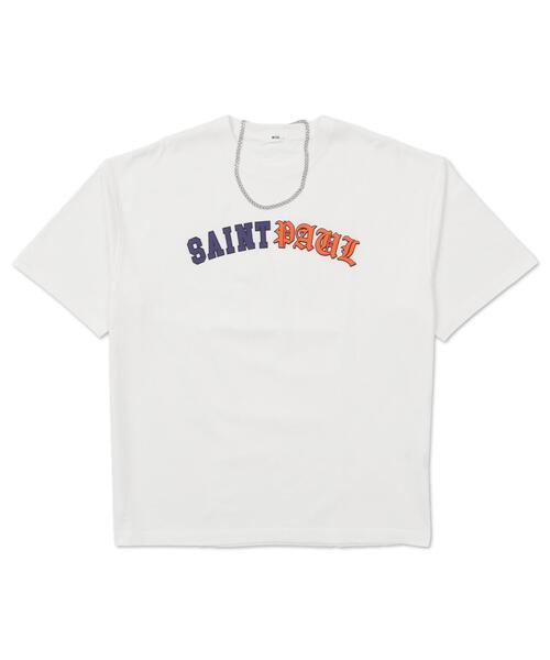 WEGO（ウィゴー）の「WEGO/アクセ付きグラフィックT（Tシャツ/カットソー・メンズ・ホワイト/アッシュグレー/ブラック/ブラウン/ホワイト系その他・MEDIUM/LARGE）」の22枚目の写真