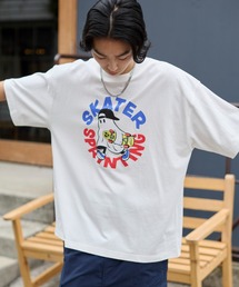 WEGO/アクセ付きグラフィックT