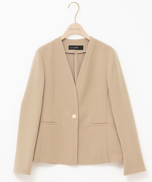 新品 24ss ノーリーズ ソフィー ノーカラー ジャケット NOLLEY'S ノーカラージャケット｜ジャケット/アウター｜NOLLEY'S sophi