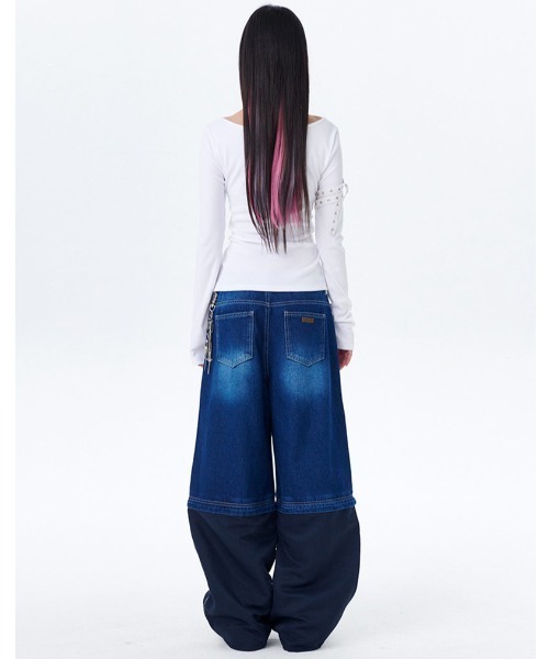 A'GEM/9 × .kom 『runningHIGH/ランニングハイ』 BELTED SLIM L