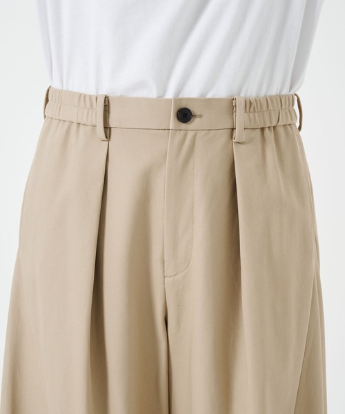STUDIOUS(ステュディオス)の「BALLOON WIDE CHINO PANTS(チノパンツ・メンズ・ベージュ/ブラック/ダークグリーン・2/1)」の14枚目の写真