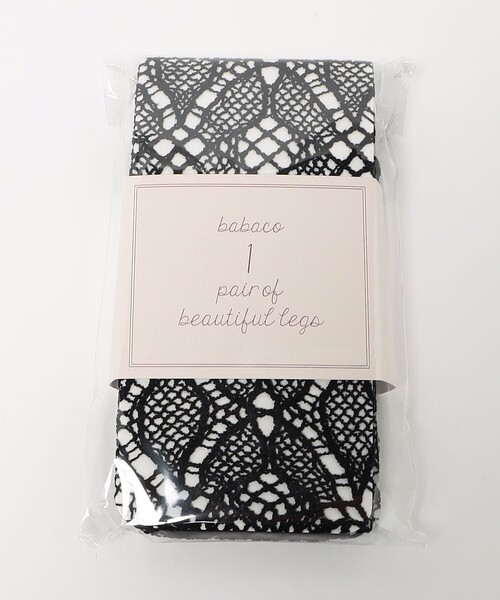 babaco（ババコ）の「BABACO Rib タイツ（タイツ/ストッキング）」 - WEAR