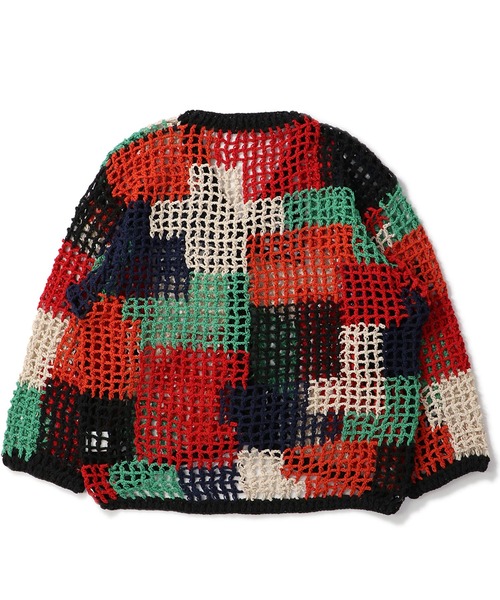 niche.(ニッチ)の「MacMahon Knitting Mills Crochet Cardigan-Square マクマホン ニッティング ミルズ ニッチ(カーディガン/ボレロ・メンズ・マルチ・FREE)」の2枚目の写真