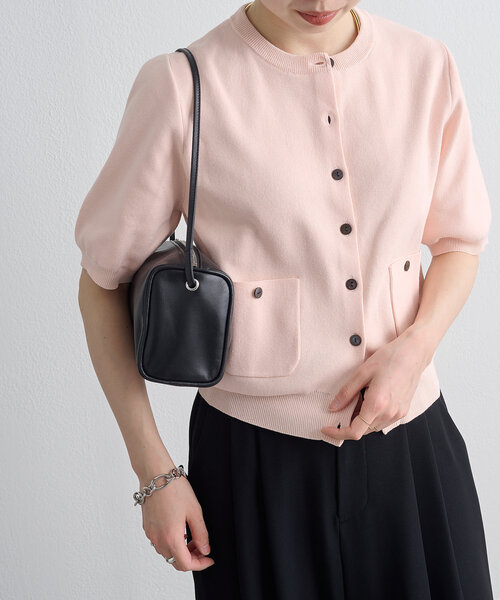 Omekashi(オメカシ)の「レザーワンハンドルBAG(トートバッグ・レディース・ブラック/オフホワイト/ブラウン・ONE SIZE)」の15枚目の写真