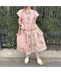 PINK HOUSE（ピンクハウス）の「壁紙模様プリントキャミソールワンピース（ワンピース）」