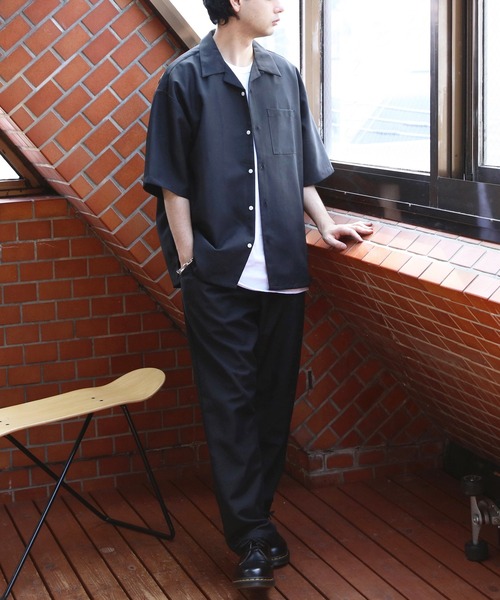 ベルシー Belle Cie シャツ レディース 柄シャツ 半袖 半袖