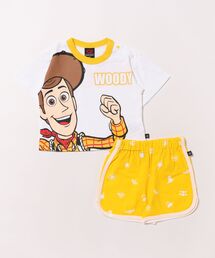 Disney（ディズニー）の「ディズニー トイ・ストーリー  Tシャツ×ハーフパンツセット 0464K（アンサンブル・キッズ）」