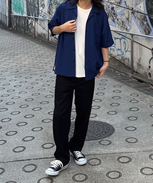 RATTLE TRAP（ラトルトラップ）の「20/10ツイル5ポケットルーズストレートパンツ（チノパンツ・メンズ・ブラック/ベージュ/カーキ・LL/S/M/L）」の7枚目の写真