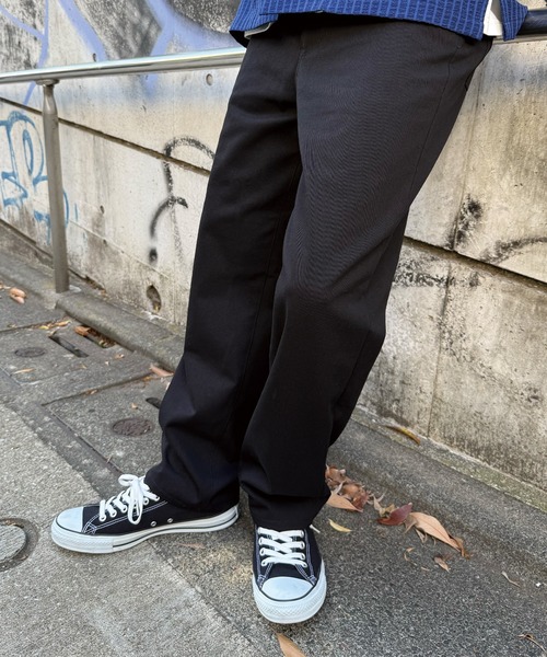 RATTLE TRAP（ラトルトラップ）の「20/10ツイル5ポケットルーズストレートパンツ（チノパンツ・メンズ・ブラック/ベージュ/カーキ・LL/S/M/L）」の8枚目の写真