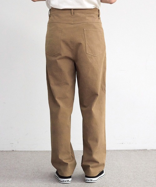 RATTLE TRAP（ラトルトラップ）の「20/10ツイル5ポケットルーズストレートパンツ（チノパンツ・メンズ・ブラック/ベージュ/カーキ・LL/S/M/L）」の22枚目の写真