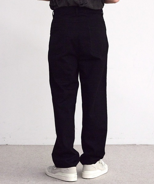 RATTLE TRAP（ラトルトラップ）の「20/10ツイル5ポケットルーズストレートパンツ（チノパンツ・メンズ・ブラック/ベージュ/カーキ・LL/S/M/L）」の17枚目の写真