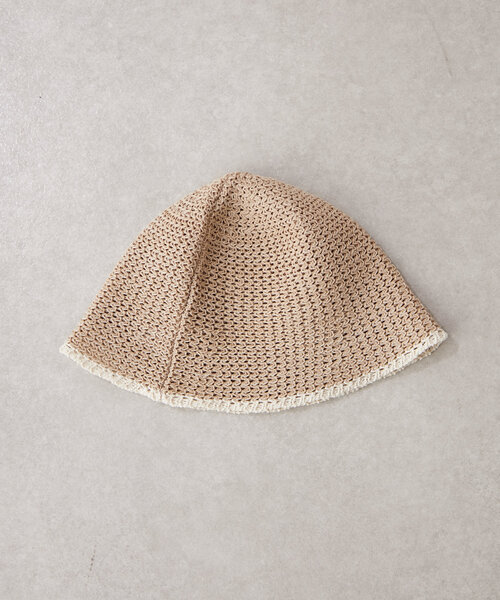 BIRTHDAY BAR（バースデイバー）の「サマーバケットハット（ハット・レディース・ブラック/ライトベージュ・0）」の8枚目の写真