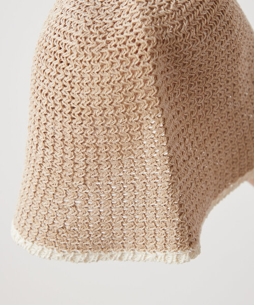 BIRTHDAY BAR（バースデイバー）の「サマーバケットハット（ハット・レディース・ブラック/ライトベージュ・0）」の9枚目の写真