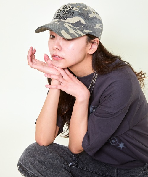 GORGE（ゴージ）の「《こなれ感×立体ロゴ刺繍》レディース コットン キャップ サイズ調整可 春夏秋冬（キャップ・レディース・その他1/ベージュ/ブラック・F）」の19枚目の写真