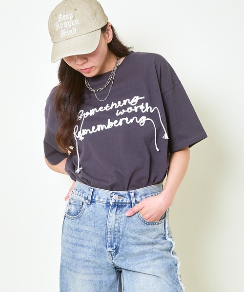 GORGE（ゴージ）の「《こなれ感×立体ロゴ刺繍》レディース コットン キャップ サイズ調整可 春夏秋冬（キャップ・レディース・その他1/ベージュ/ブラック・F）」の5枚目の写真