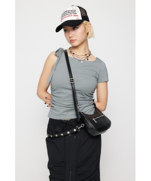 LAGUA GEM STUDS BELT バッグ LAGUA GEM(ラグア ジェム) ／ STUDS BELT バッグ ラグアジェム ENAMEL