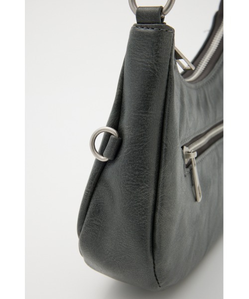 LAGUA GEM(ラグアジェム)の「STUDS BELTED ショルダーバッグ(ショルダーバッグ・レディース・グレー/ブラック・FREE)」の16枚目の写真