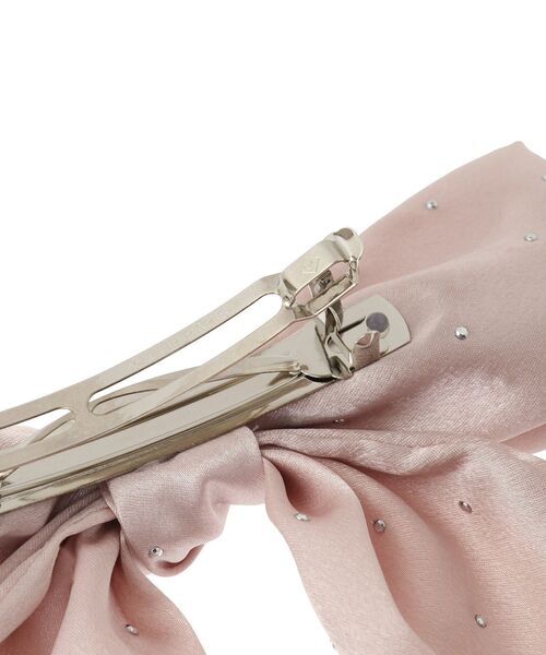 Planifleursプリントが美しい\tHermes Grenelle PM Bloomバレッタ ランダムビジューリボンバレッタ（バレッタ/ヘアクリップ