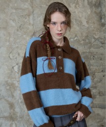 LARTIGENT（ラーティゼン）の「L13 RUGBY BOLD KNIT（ニット/セーター）」
