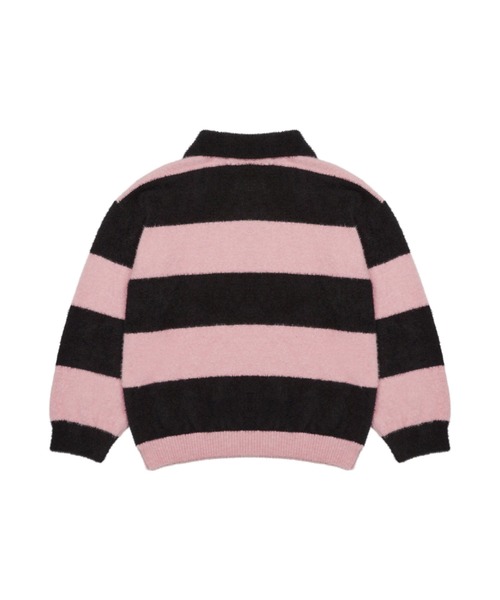 LARTIGENT（ラーティゼン）の「L13 RUGBY BOLD KNIT（ニット/セーター・レディース・ブラック/ブラウン・FREE）」の12枚目の写真
