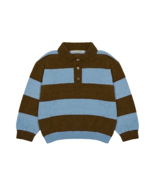 LARTIGENT（ラーティゼン）の「L13 RUGBY BOLD KNIT（ニット/セーター・レディース・ブラック/ブラウン・FREE）」の13枚目の写真