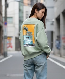 roial（ロイアル）の「CREW / ROIAL(ロイアル)デザインバックプリント長袖クルースウェット（スウェット）」