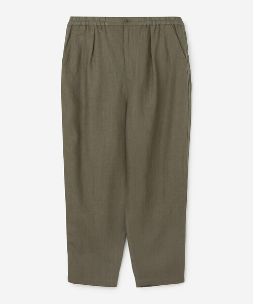Morris & Sons（モリスアンドサンズ）の「MORRIS & SONS | リネン イージーパンツ MEN（その他パンツ・メンズ・オリーブ/ブルー/チャコール/ベージュ・2/3/1）」の4枚目の写真