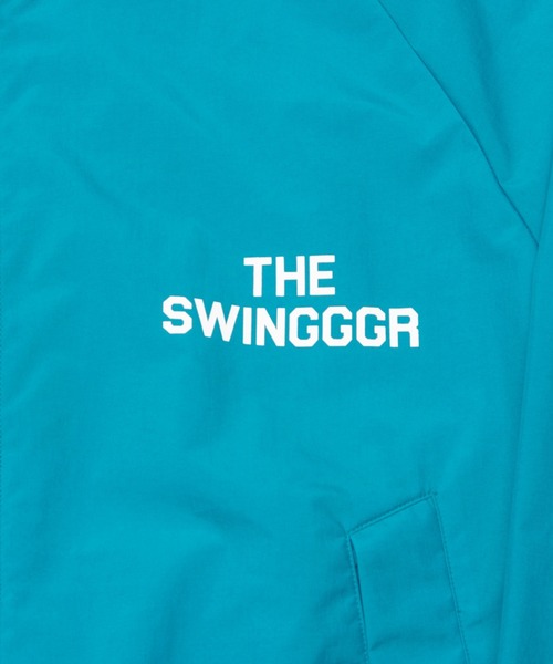 SWINGGGR(スウィンガー)の「SWINGGGR/スウィンガー/NYLON BZ(ブルゾン・メンズ・ライトブルー・2/3/4)」の7枚目の写真