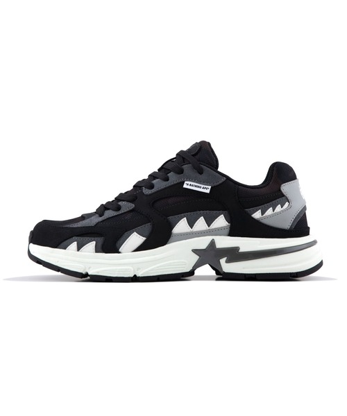 A BATHING APE（アベイシングエイプ）の「BAPE SHARK STA #1（スニーカー・メンズ・ホワイト/グリーン/ブラック・8/7/10/8.5/9/9.5/11/12/13）」の14枚目の写真