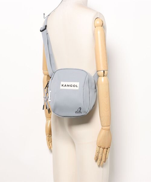 KANGOL（カンゴール）の「【KANGOL 】ボックスロゴ  ショルダーバッグ（ショルダーバッグ・メンズ・アイボリー/ブラック/グレー・FREE）」の7枚目の写真