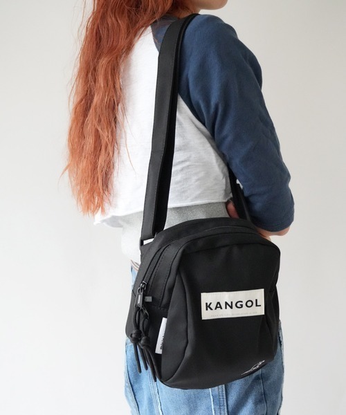 KANGOL 】ボックスロゴ ショルダーバッグ（ショルダーバッグ
