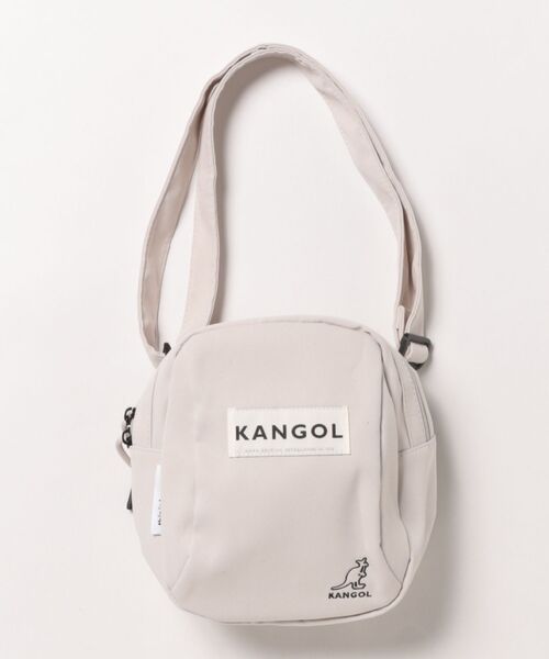 KANGOL（カンゴール）の「【KANGOL 】ボックスロゴ  ショルダーバッグ（ショルダーバッグ・メンズ・アイボリー/ブラック/グレー・FREE）」の8枚目の写真