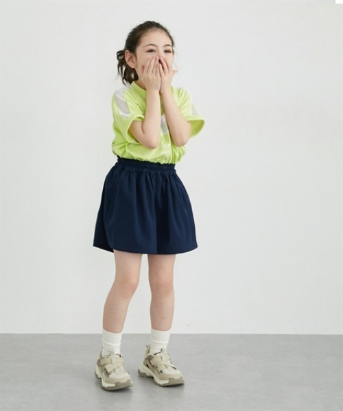 Summer　速乾　キュロット　M　半ゴム メンズ 吸水速乾 ベルト付きカーゴショーツ ZFHAU51 - AIGLE
