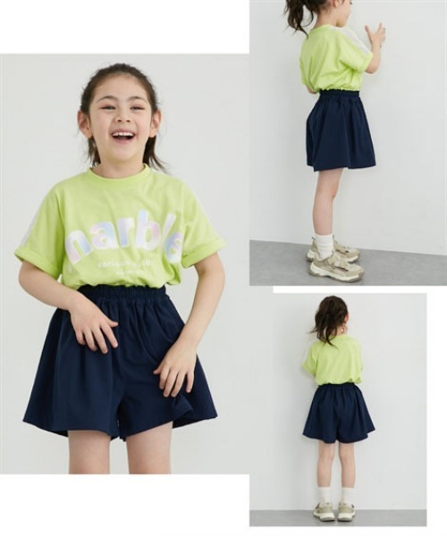 Summer　速乾　キュロット　M　半ゴム 楽天市場】総メッシュラップキュロットパンツ ポケット付き