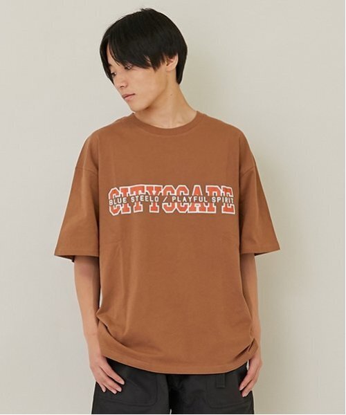 GLAZOS（グラソス）の「【大人向けサイズあり】【GLSW.】【接触冷感】ハイクールコットン・オリジナルフロントプリント半袖Tシャツ（Tシャツ/カットソー・キッズ・ブラック/ブラウン/ホワイト・L/M/S/LL）」の3枚目の写真