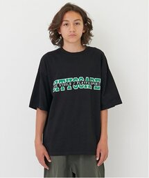 GLAZOS | 【大人向けサイズあり】【GLSW.】【接触冷感】ハイクールコットン・オリジナルフロントプリント半袖Tシャツ(Tシャツ/カットソー)