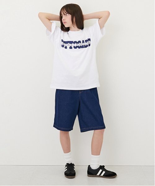 GLAZOS（グラソス）の「【大人向けサイズあり】【GLSW.】【接触冷感】ハイクールコットン・オリジナルフロントプリント半袖Tシャツ（Tシャツ/カットソー・キッズ・ブラック/ブラウン/ホワイト・L/M/S/LL）」の13枚目の写真