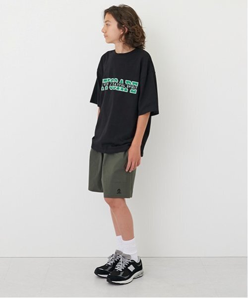 GLAZOS（グラソス）の「【大人向けサイズあり】【GLSW.】【接触冷感】ハイクールコットン・オリジナルフロントプリント半袖Tシャツ（Tシャツ/カットソー・キッズ・ブラック/ブラウン/ホワイト・L/M/S/LL）」の18枚目の写真