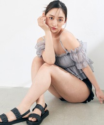 フレア オフショルダー」に該当する水着（フリル）ファッション通販