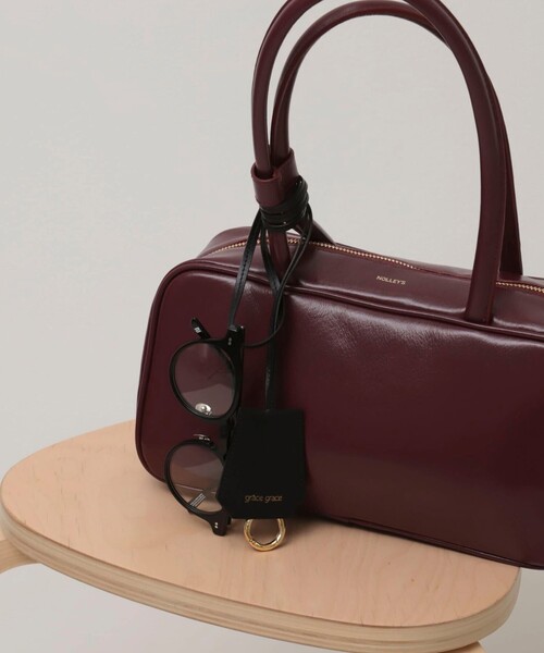 grace grace （グラスグラス）の「【grace grace/グラスグラス】レザークロシェット（チャーム・レディース・ブラック/ベージュ・FREE）」の8枚目の写真