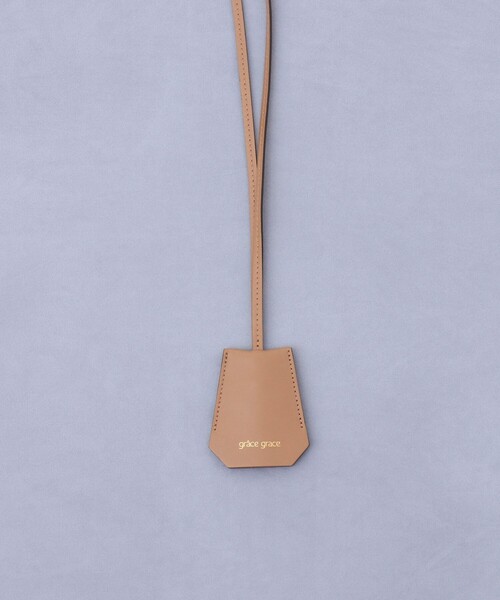 grace grace （グラスグラス）の「【grace grace/グラスグラス】レザークロシェット（チャーム・レディース・ブラック/ベージュ・FREE）」の10枚目の写真